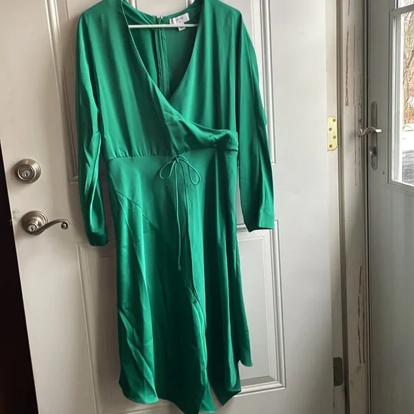 cushnie green dress Cushnie et Ochs